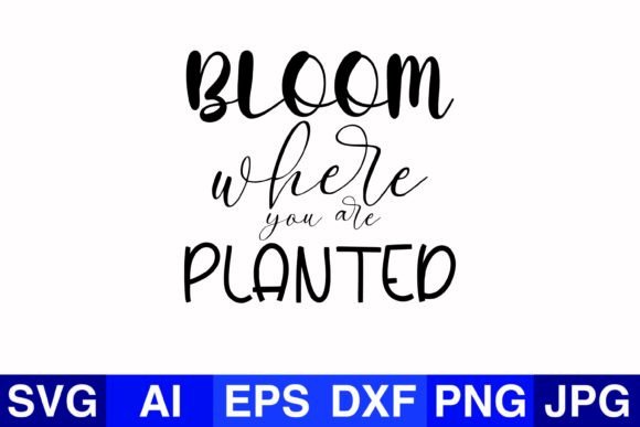 Bloom Where You Are Planted: A Font for Growth and Creativity