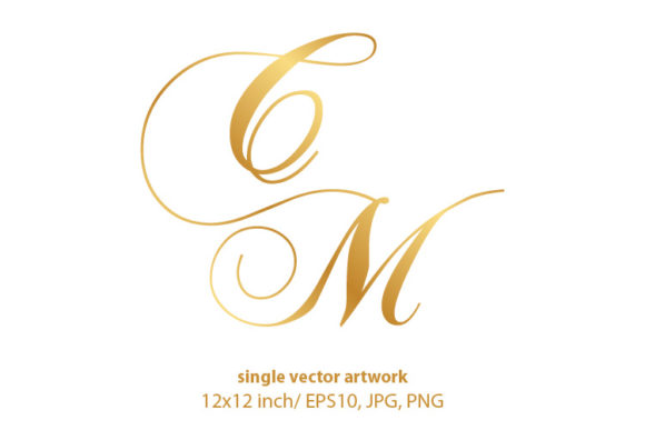 Elevate Your Brand: The C and M Monogram