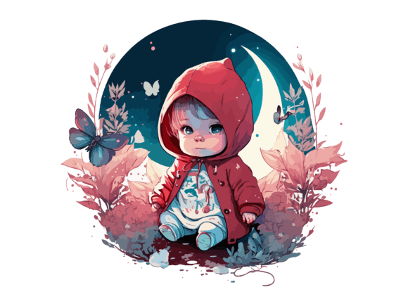 Enchanting Projects with Cute Fairy Sublimation Retro Watercolor