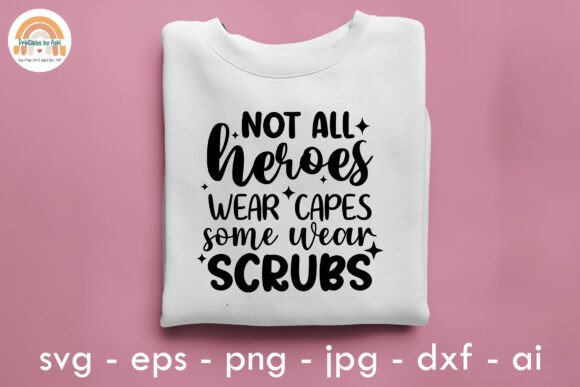 Scrubs, Doctors, Nurses, Funny Nurse: Medical Graphics for Crafters