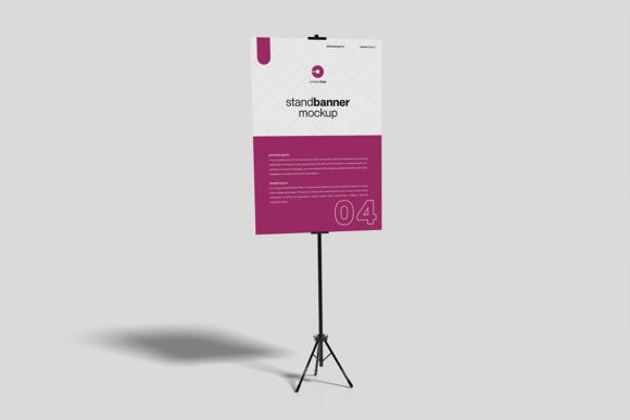 Stand Banner Mockup: A Designer's Tool for Realistic 3D Displays