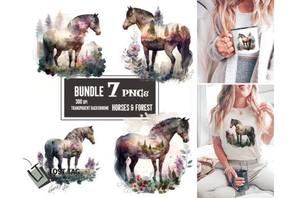 Unleash Your Creativity with Horse Watercolor Clipart