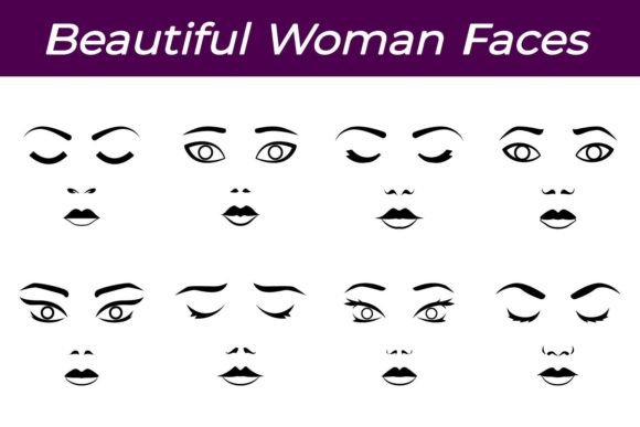 Woman Faces Illustrations: Elevate Your Visual Narrative